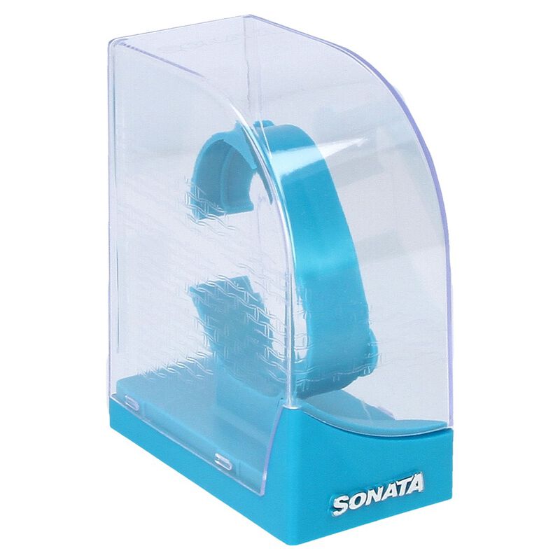 Sonata Quartz Analog Black Dial Plastic Strap Watch for Men - image number 4