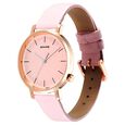 Sonata Essentials Pink Dial Leather Strap Watch for Women - image number 1