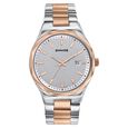 Sonata Jashn Quartz Analog Black Dial Silver Metal Strap Watch For Men