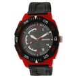 SF Quartz Analog Black Dial Plastic Strap Watch for Men - image number 0