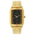 Sonata Quartz Analog Champagne Dial Stainless Steel Strap Watch for Men