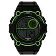 SF Digital Dial Black Plastic Strap Watch for Men