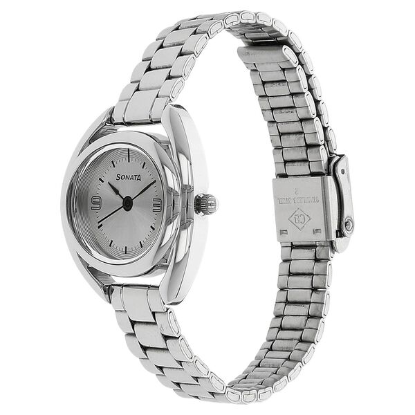 Sonata Professional Silver Dial Women Watch With Stainless Steel Strap - image number 1
