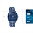 Sonata Poze Quartz Analog Blue Dial Blue Colour Stainless Steel Strap Watch For Men - image number 3