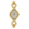 Sonata Quartz Analog Champagne Dial Stainless Steel Strap Watch for Women