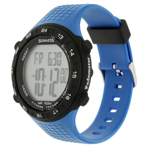SF Digital Dial Plastic Strap Watch for Men - image number 1