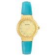 Sonata Quartz Analog Champagne Dial Leather Strap Watch for Women - image number 0