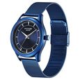 Poze by Sonata Quartz Analog Blue Dial Stainless Steel Strap Watch for Men - image number 2