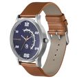 Sonata RPM Quartz Analog with Day and Date Blue Dial Leather Strap Watch for Men - image number 1