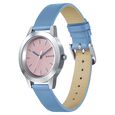 Sonata Splash Pink Dial Women Watch With Leather Strap - image number 2