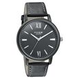 Sonata Poze Quartz Analog Black Dial Leather Strap Watch for Men - image number 2