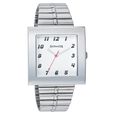 Sonata Quartz Analog White Dial Metal Strap Watch for Men - image number 0