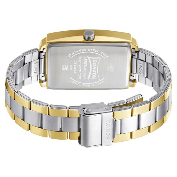 Sonata Quartz Analog Stainless Steel Strap Watch for Men - image number 3