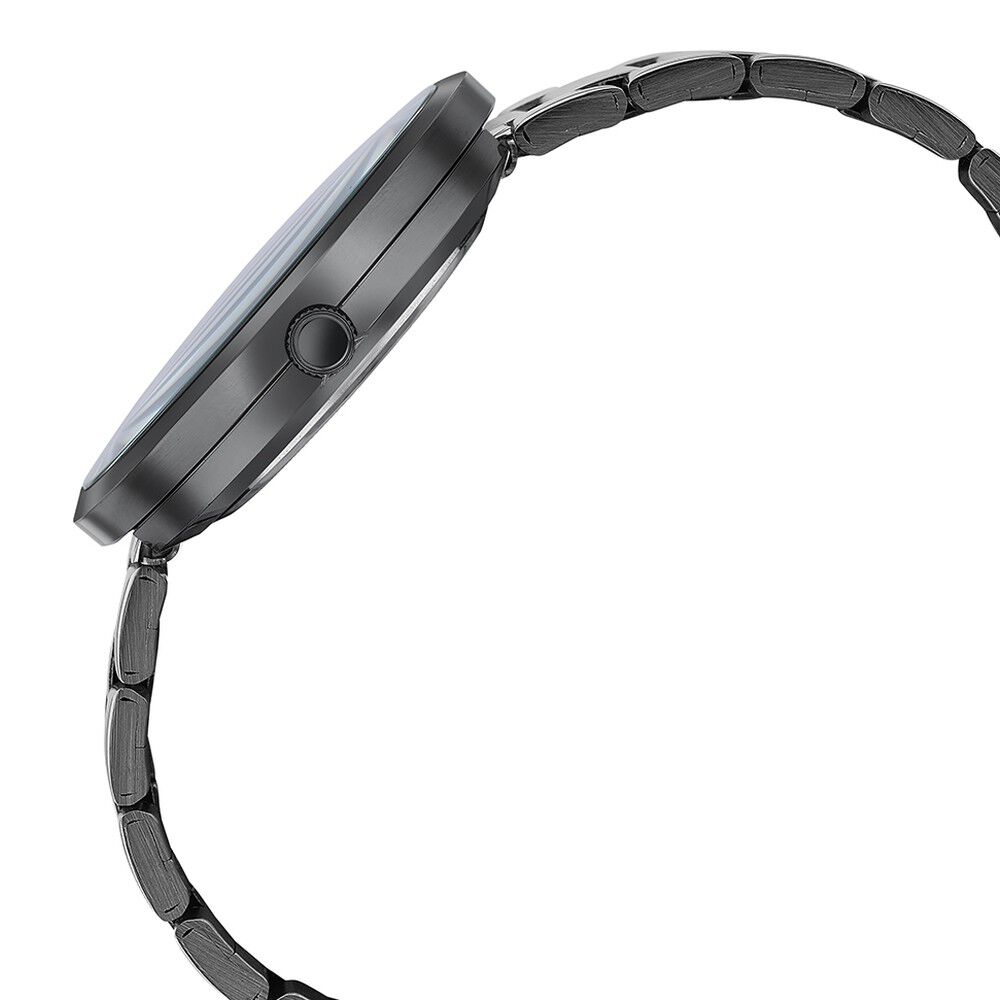 Metallic grey watch outlet