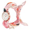 Sonata Poze Quartz Analog White Dial Multicoloured Colour Fabric Strap Watch For Women - image number 4