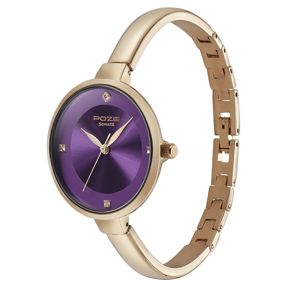 Purple metal watch sale