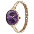 Poze by Sonata Quartz Analog Purple Dial Metal Strap Watch for Women - image number 2