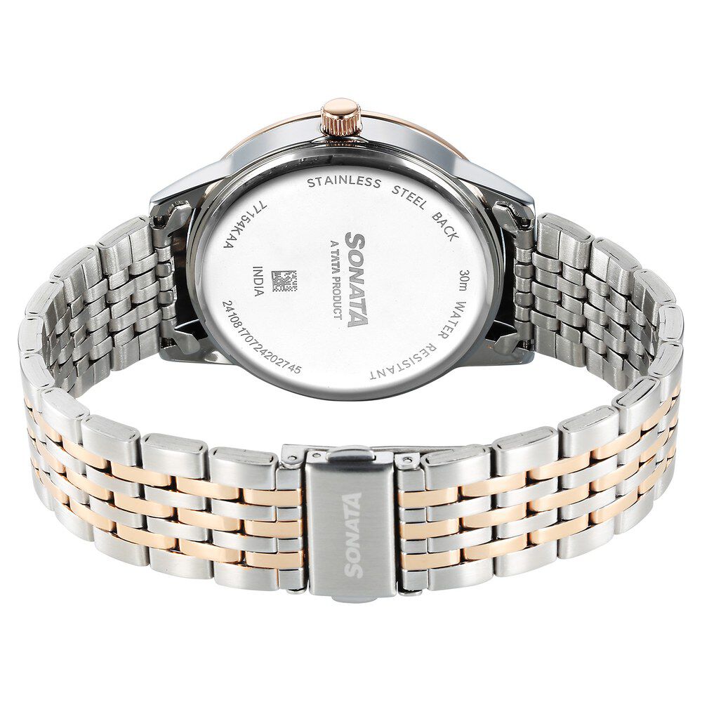 Sonata watch 77031nab price on sale