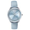Sonata Poze Quartz Analog Pink Dial Leather Strap Watch For Women