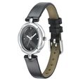 Sonata Essentials Black Dial Women Watch With Leather Strap - image number 1