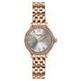 Sonata Poze Quartz Analog Brown Dial Brown Metal Strap Watch For Women