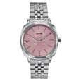 Sonata Vector Dusty Rose-Tone Dial Silver-Tone Bracelet Watch for Men - image number 1