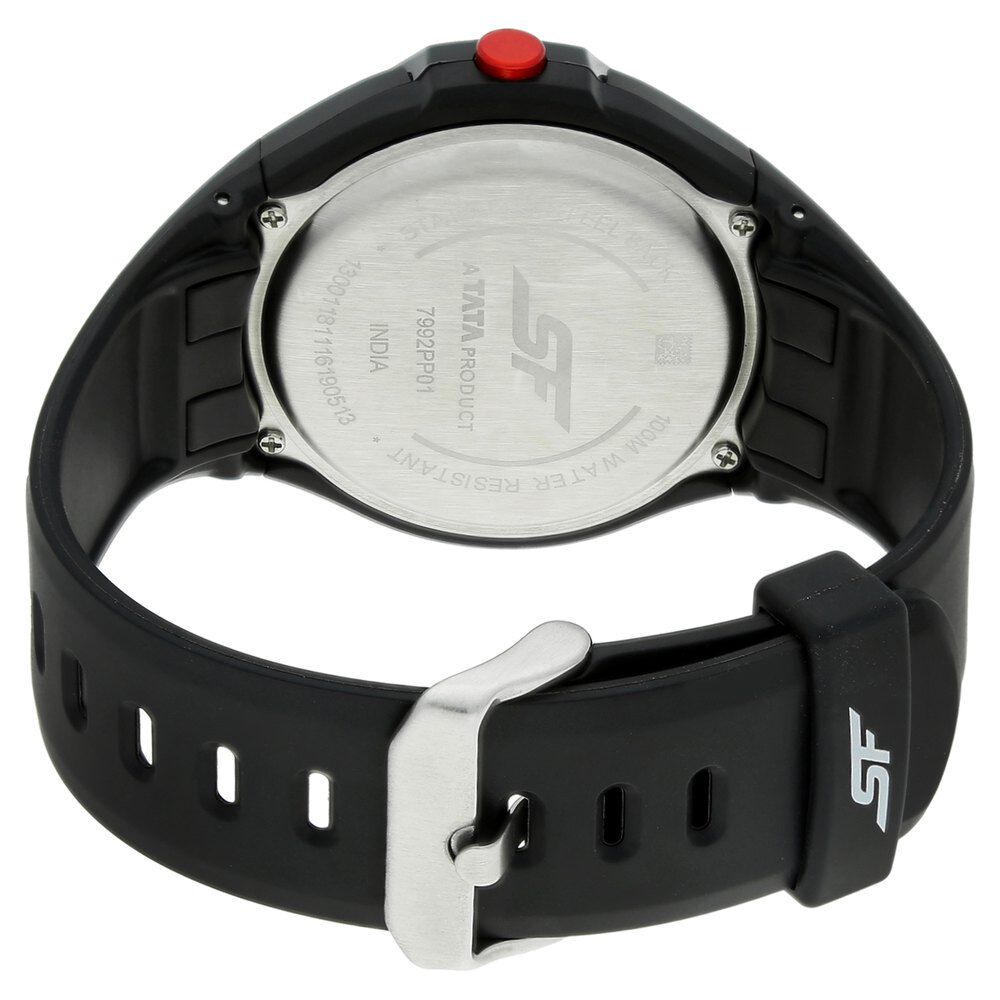Buy Online SF Digital Dial Plastic Strap Watch for Men np7992pp01 Sonata