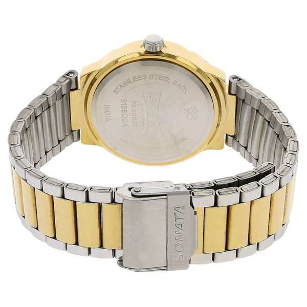 Sonata Professional White Dial Women Watch With Stainless Steel Strap - image number 3