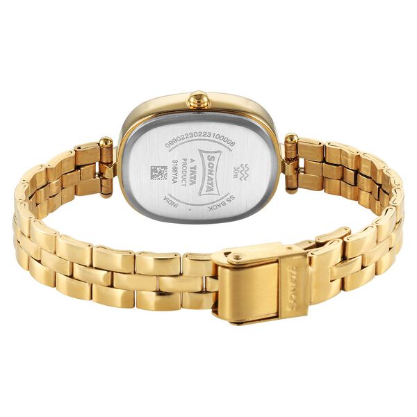 Sonata Utsav Silver Dial Watch for Women - image number 3