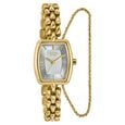 Poze Poze Quartz Analog White Dial Golden Metal Strap Watch For Women - image number 2
