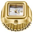 Sonata Poze Quartz Analog Silver Dial Golden Colour Metal Strap Watch For Women - image number 2