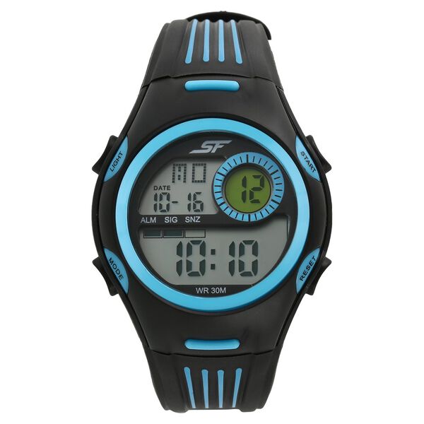 SF Super Fibre Digital Dial Plastic Strap Watch for Men - image number 0