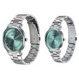 Sonata Soulmates Sage Green Dial Couple Watch - image number 4