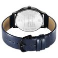 Sonata Aspire Quartz Analog Blue Dial Leather Strap Watch for Men - image number 3