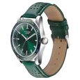 Sonata Poze Quartz Analog Green Dial Green Colour Leather Strap Watch For Men - image number 4