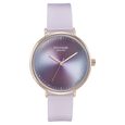 Sonata Poze Quartz Analog Pink Dial Pink Leather Strap Watch For Women - image number 1