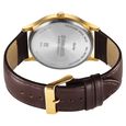 Sonata Traditional Essentials Quartz Analog Green Dial Brown Leather Strap Watch For Men - image number 4