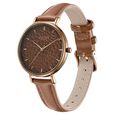 Poze by Sonata Quartz Analog Brown Dial PU Leather Strap Watch for Women - image number 2