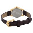Sonata Quartz Analog Champagne Dial Leather Strap Watch for Women - image number 3