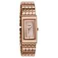 Poze Poze Quartz Analog Rose Gold Dial Rose Gold Metal Strap Watch For Women - image number 2