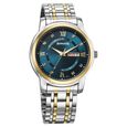 Sonata Wedding Quartz Analog Blue Dial Stainless Steel Strap Watch For Men - image number 0