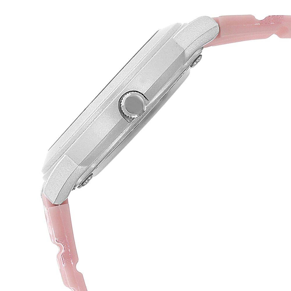 Sonata Sf By Sonata Silver Dial Women Watch With Plastic Strap