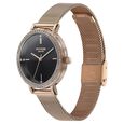 Sonata Poze Quartz Analog Black Dial Mesh Strap Watch for Women - image number 3