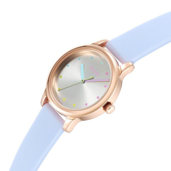 Sonata Splash Silver Dial Women Watch With Plastic Strap - image number 2