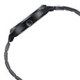 Poze By Sonata Quartz Analog Black Dial Black Metal Strap Watch For Men - image number 5