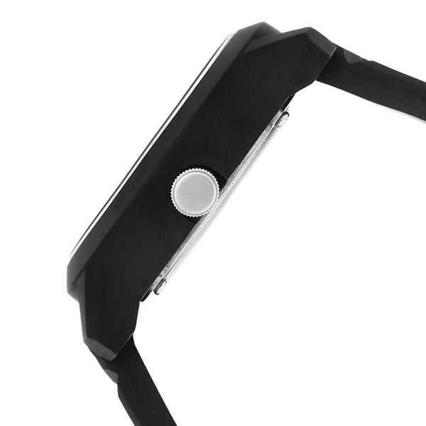 SF Quartz Analog Black Dial Plastic Strap Watch for Men - image number 2