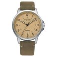 Poze by Sonata Quartz Analog Black Dial PU Leather Strap Watch for Men