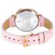 Sonata Essentials Pink Dial Leather Strap Watch for Women - image number 3