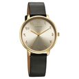 Sonata Regional Edition Bengal Quartz Analog Golden Dial Leather Strap Watch For Women