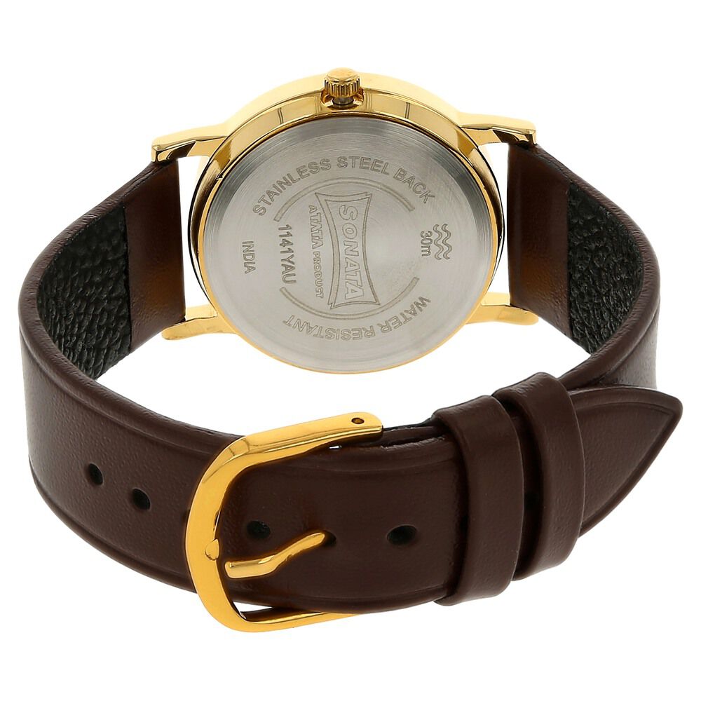 Sonata watch model 7987yaa price store